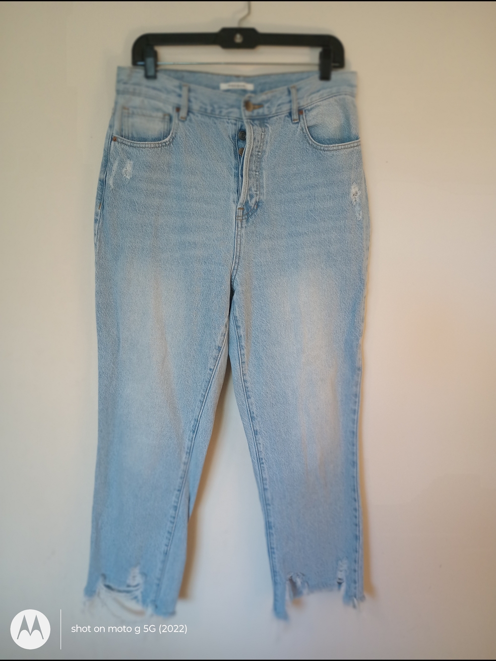 Pacsun High waist Straight Button Fly Distressed Jeans Size 30
